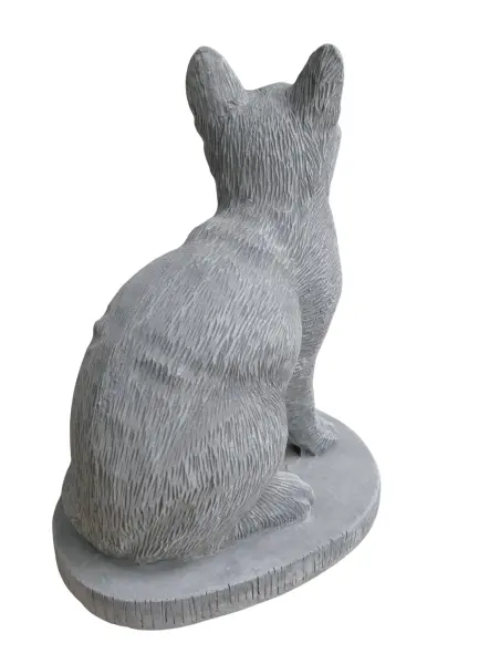Product image 6 of the product “Penelope - Cat, 35cm Height | cast stone ”